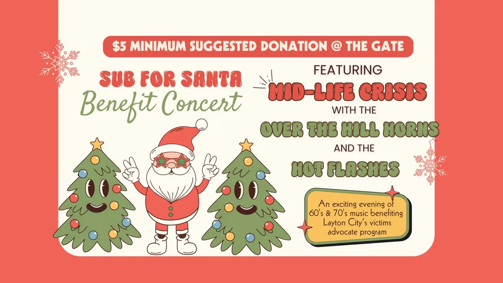 Mid-Life Crisis Sub for Santa Benefit Concert