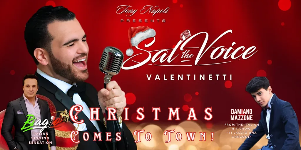 Sal "The Voice" Valentinetti - Christmas comes to town