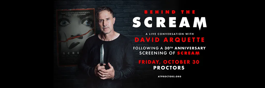 Behind The Scream: A Live Conversation with David Arquette - following a 30th anniversary screening of SCREAM