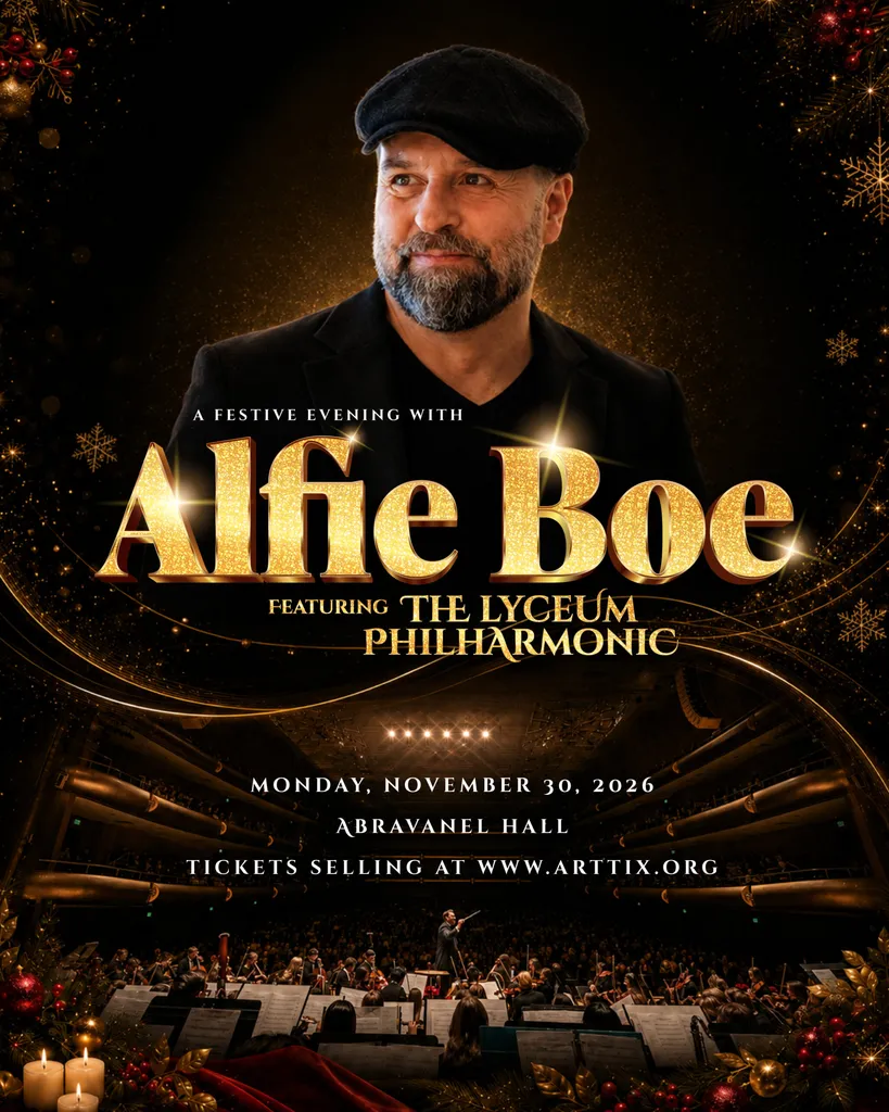 A Festive Evening with Alfie Boe Featuring the Lyceum Philharmonic