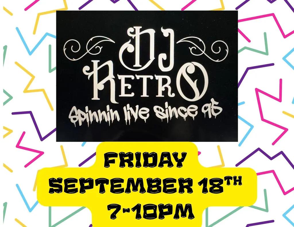 DJ RETRO- Live at Seven Bistro Friday September 18th 7-10pm