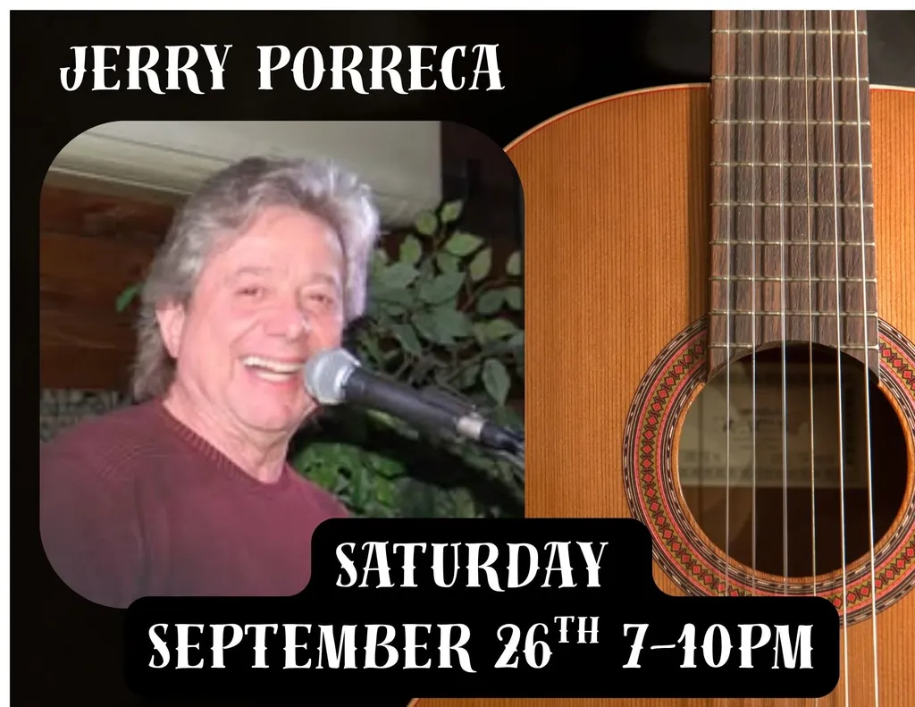 Jerry Porreca Live at Seven Bistro Saturday September 26th 7-10pm
