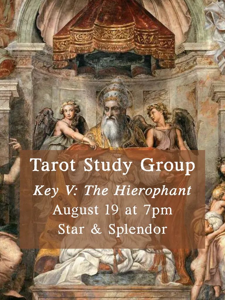 Tarot Study Group – The Hierophant