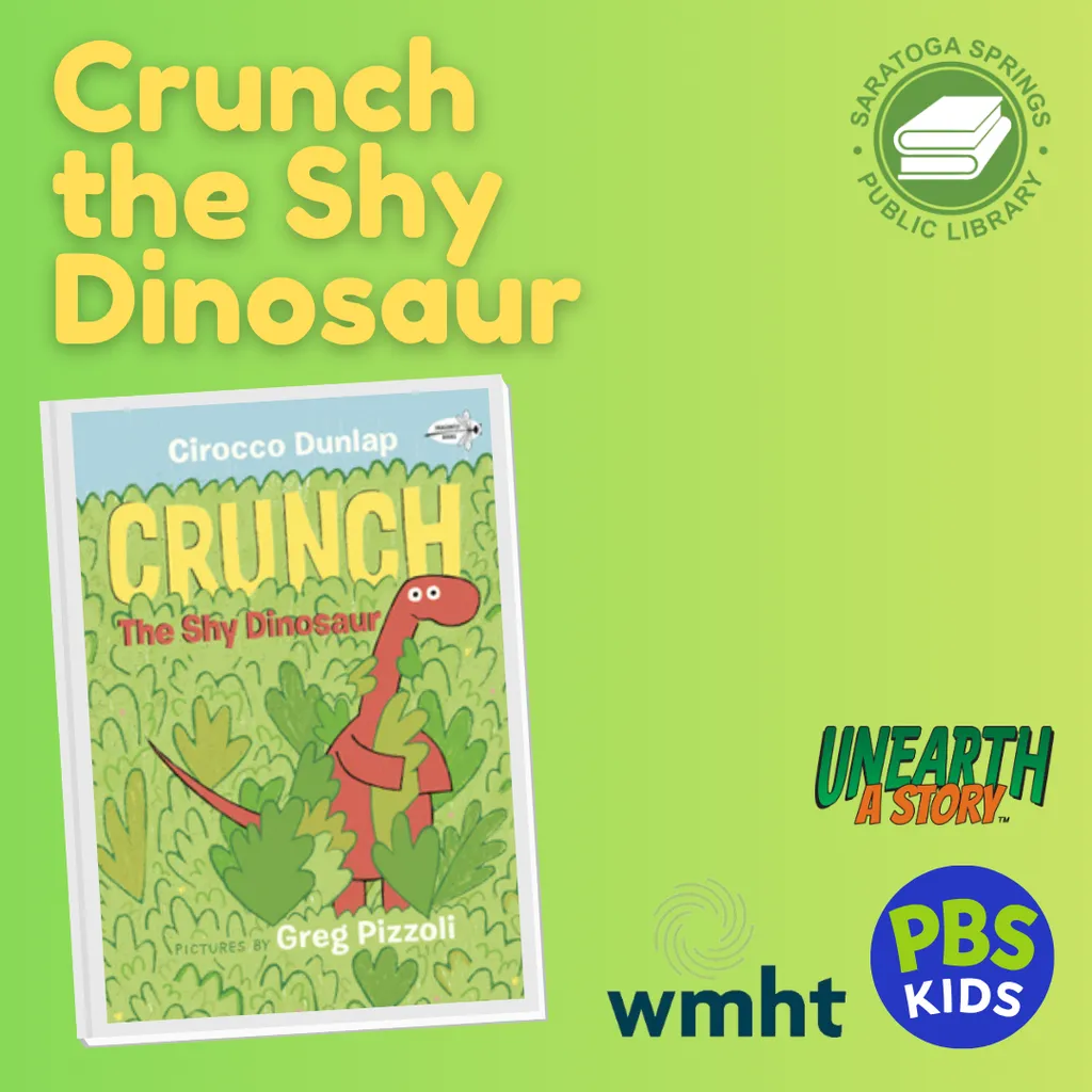 Crunch the Shy Dinosaur: Presented by WMHT PBS Kids In-Person