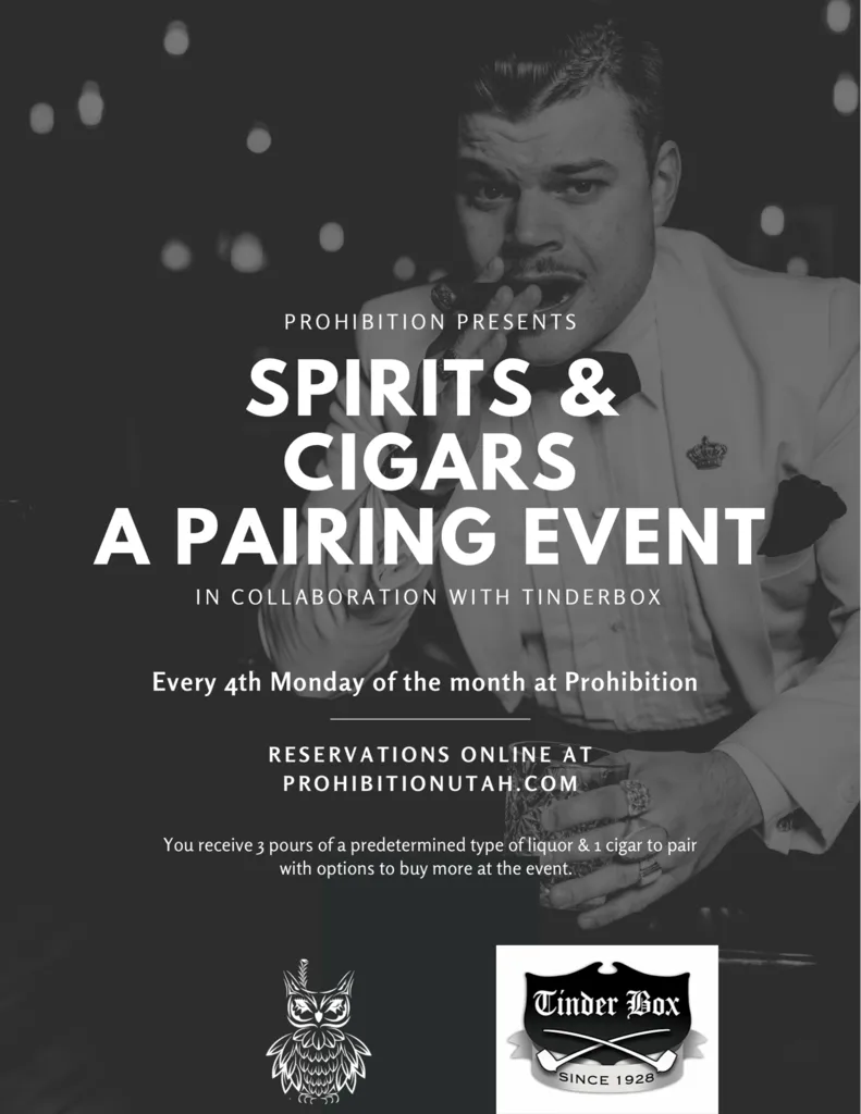 Spirits & Cigars 8/27