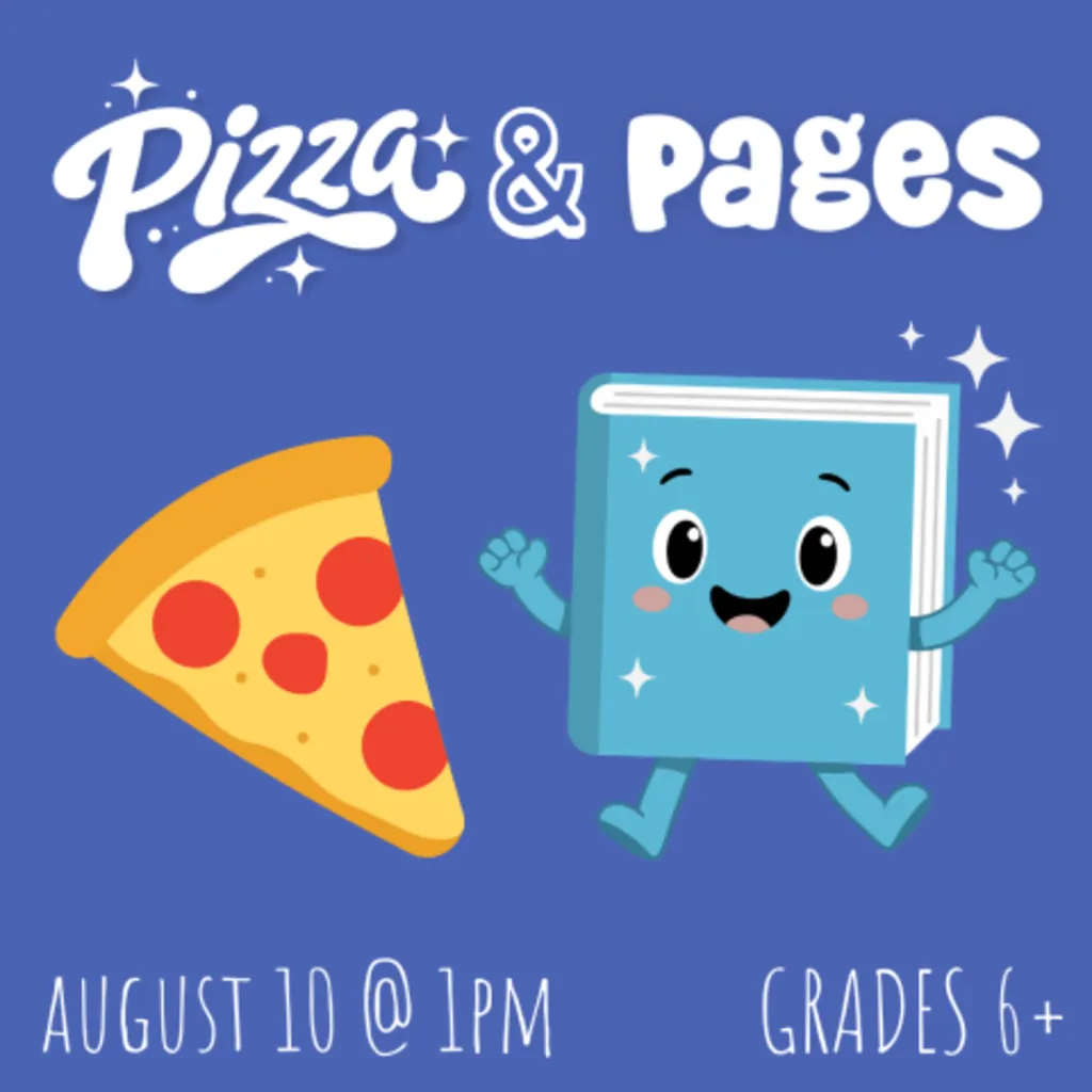 Pizza & Pages (Grades 6+)