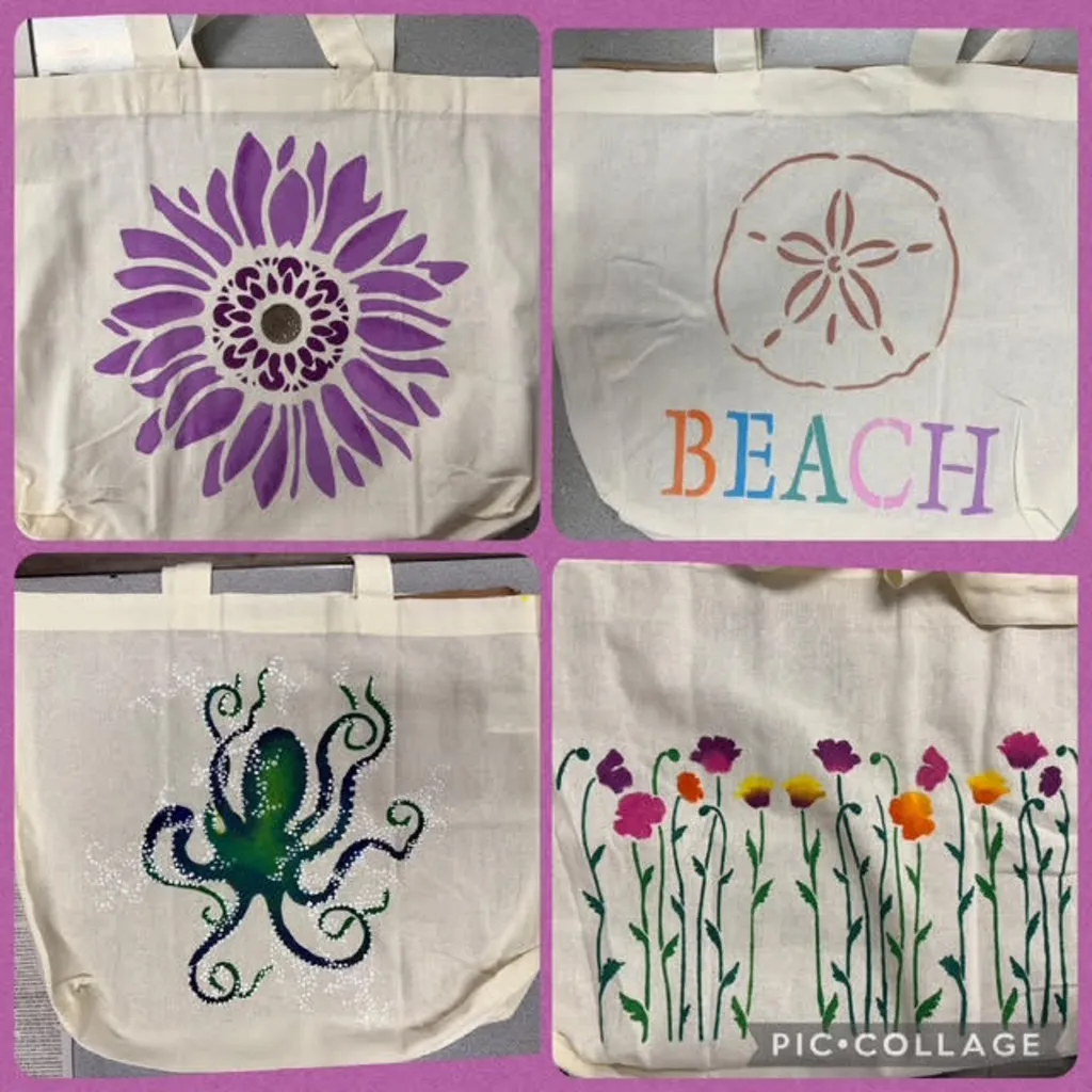 Beach Canvas Tote Bag Paint & Sip Event! 8/8/26 @ 6:30pm