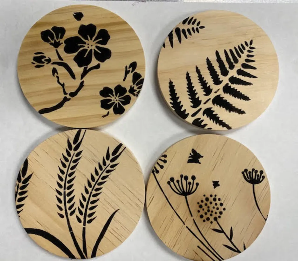 Wood Burning Coaster Workshop *New* 8/9/26 @ 3:30pm