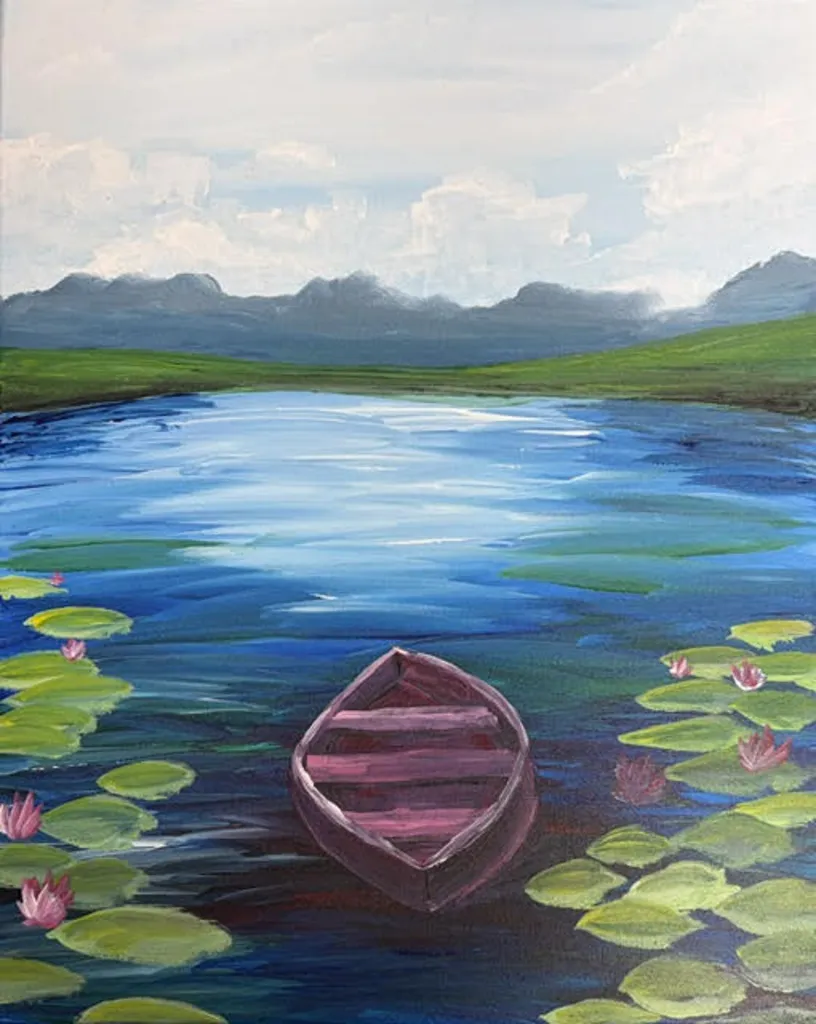 Calm Waters Paint & Sip Event 8/15/26 @ 6:30pm