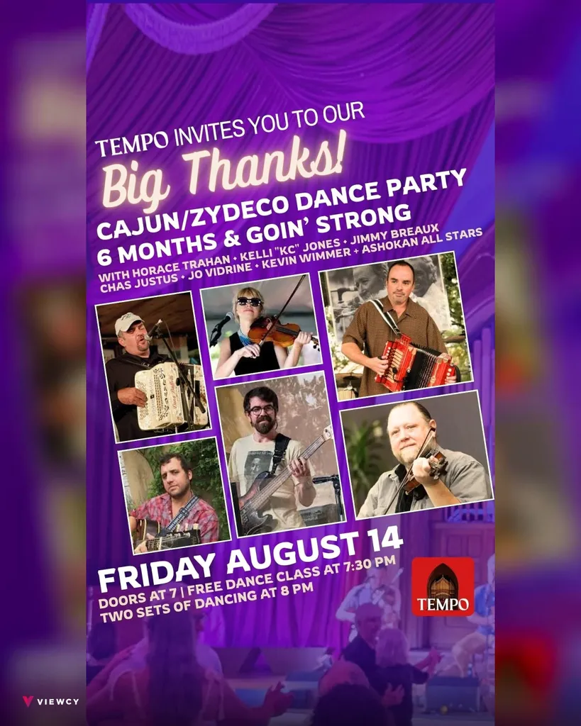 Big Thanks Cajun/Zydeco Dance Party