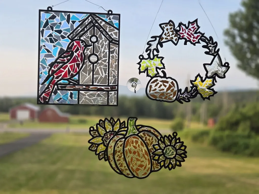 Resin & Glass Mosaic