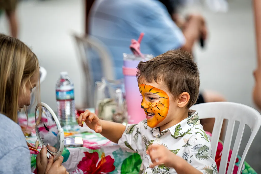 Facepainting at SPAC