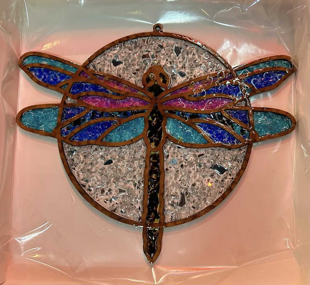 Dragonfly Faux Stained Glass & More! Just $35!