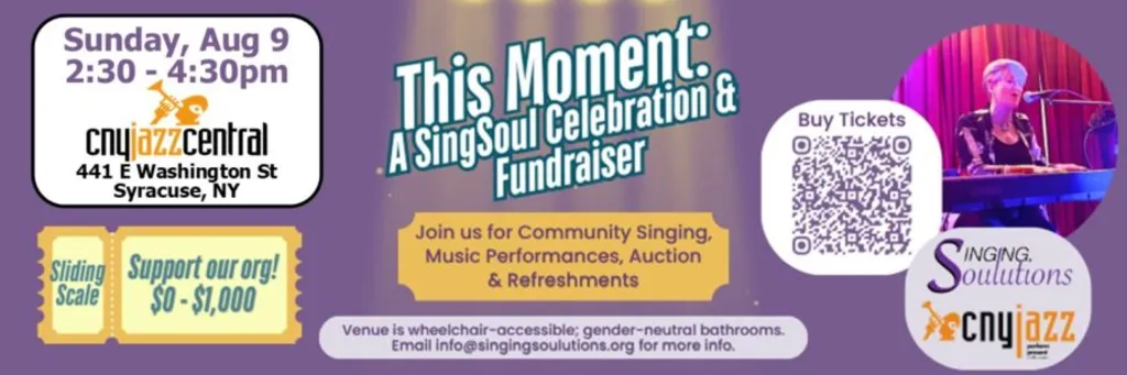 Singing Soulutions Aug 9 - CNY Jazz