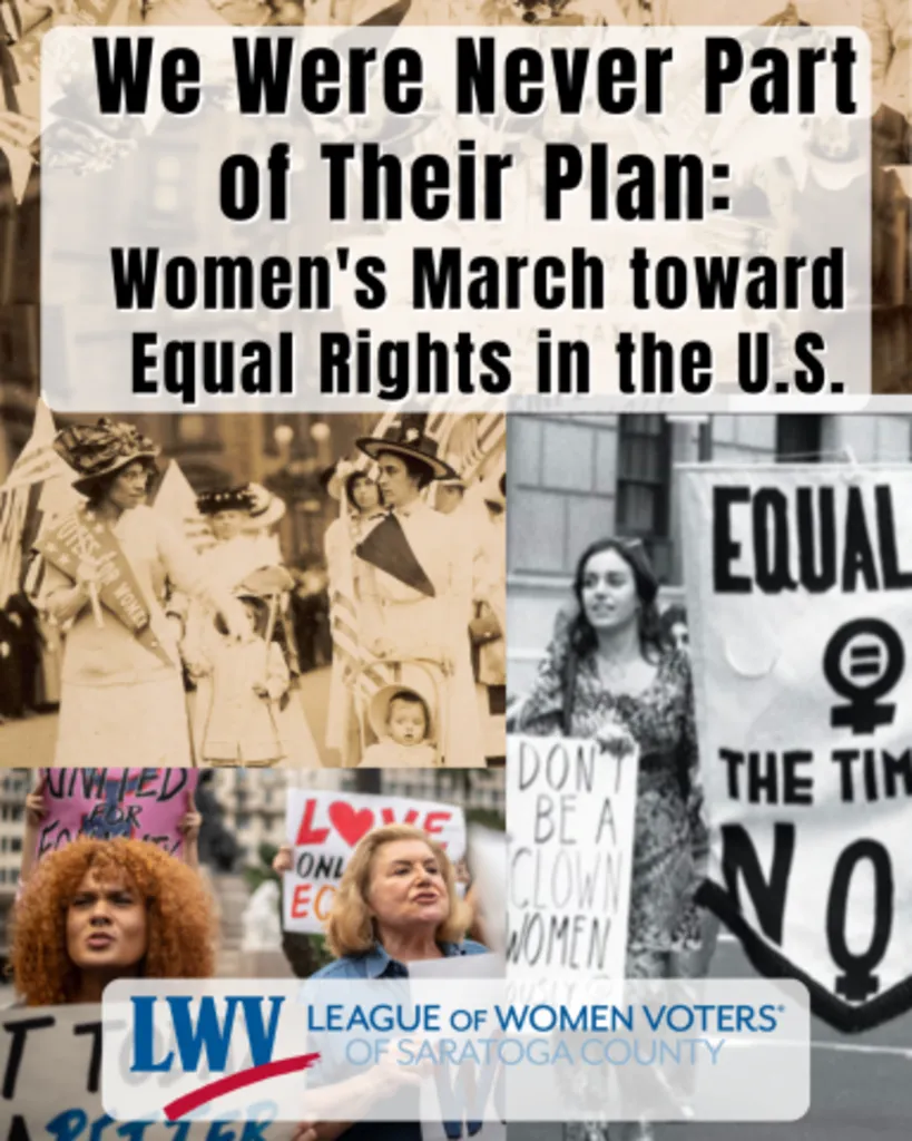 We Were Never Part of Their Plan: Women's March toward Equal Rights in the U.S.