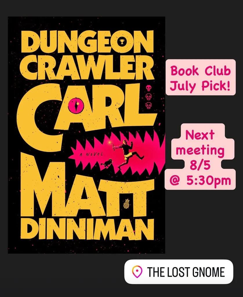 Book Club @ The Lost Gnome