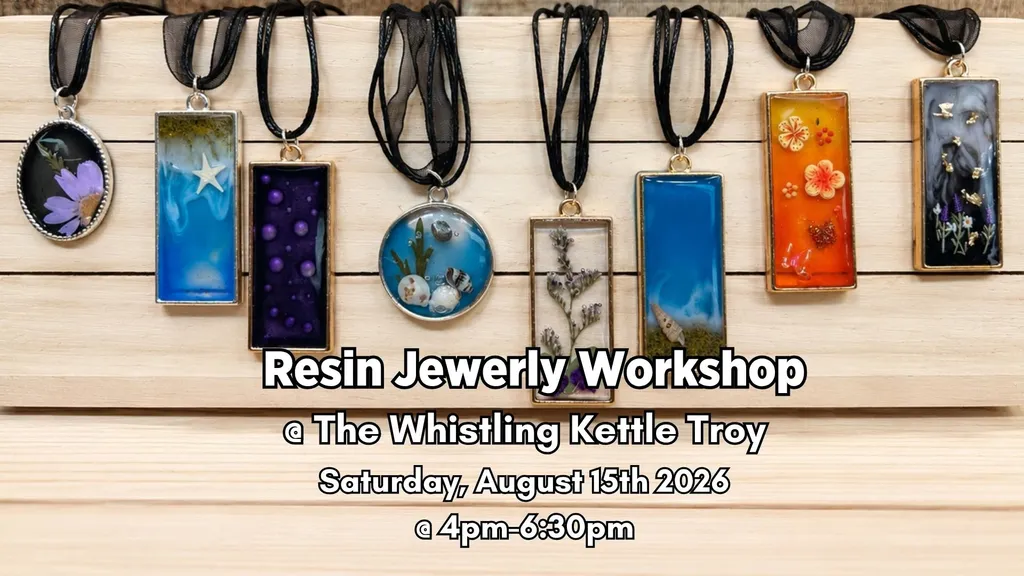 Resin Jewelry Workshop