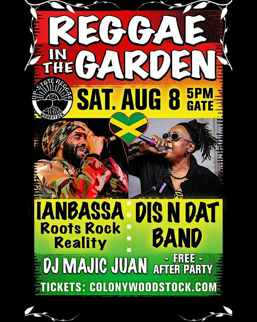 Reggae In The Garden Fest - Celebrating Jamaican Independence *OUTDOORS*
