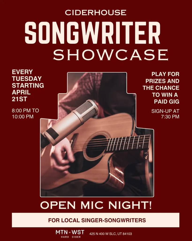 Ciderhouse Songwriter Showcase