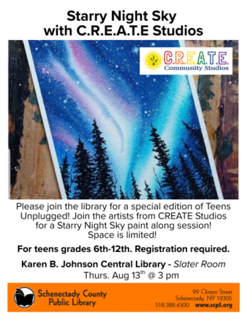 Starry Night Sky with C.R.E.A.T.E Studios