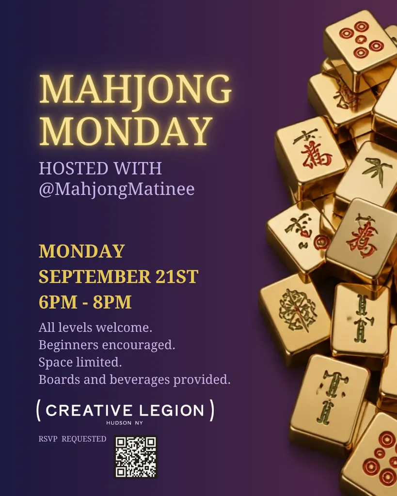 Mahjong Monday at (Creative Legion)