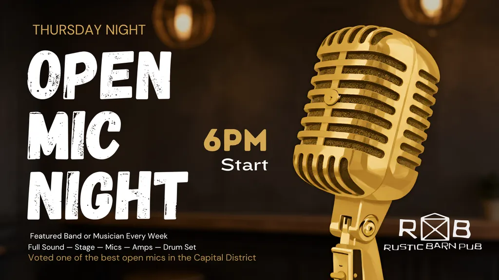 Open Mic Night Featuring The Goldman Boys