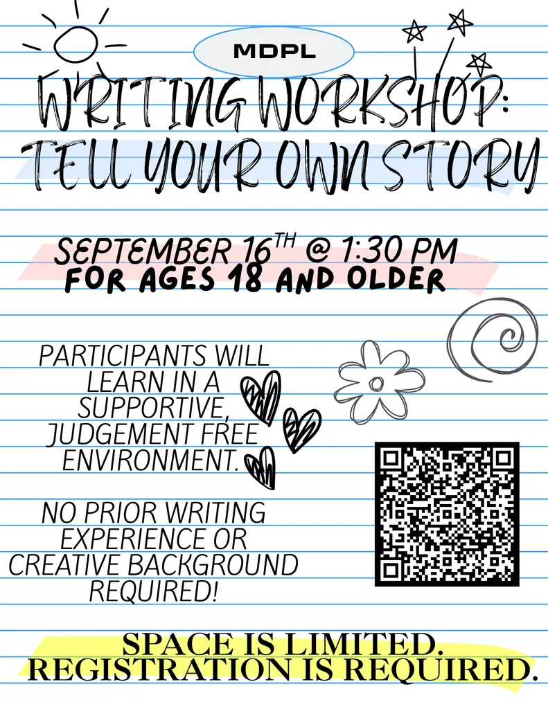 Adult Writing Workshop: Tell Your Own Story