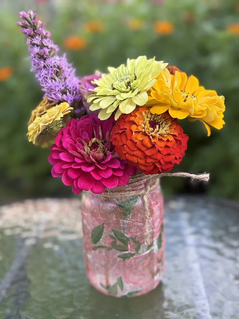 Joy in a Jar: Decoupage Flower Arranging Workshop