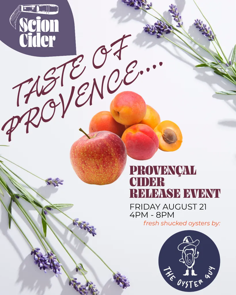 Provençal Cider Release Event