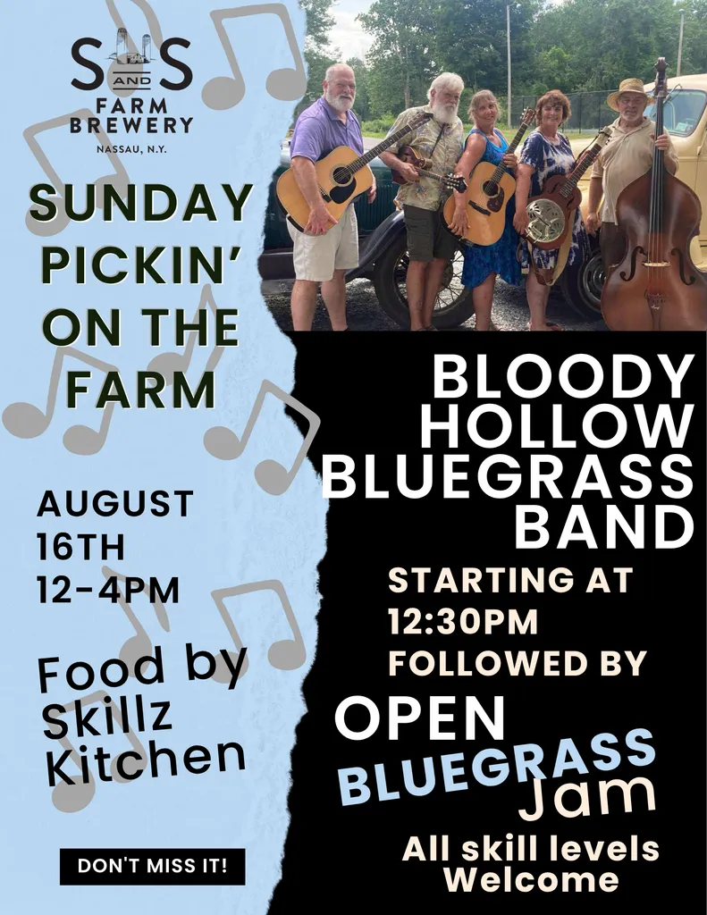 Pickin' on the Farm- Open Jam and Music by Bloody Hollow Bluegrass