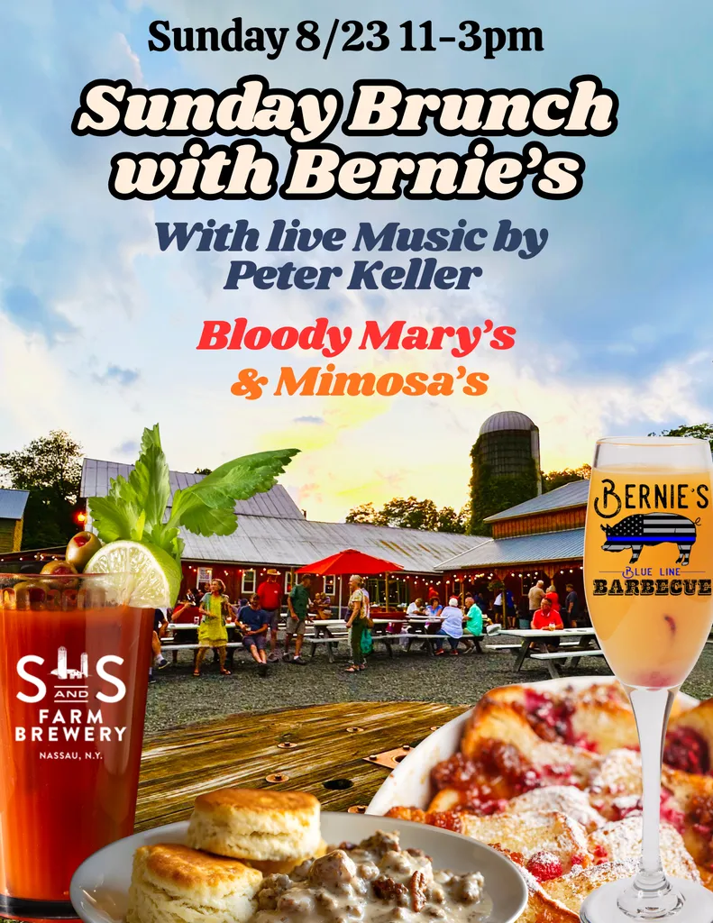 Brunch with Bernie's Blue Line At S&S