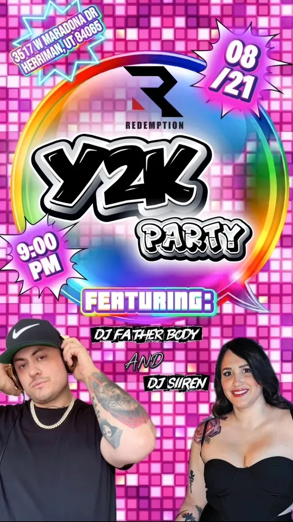 Y2K party at Redemption