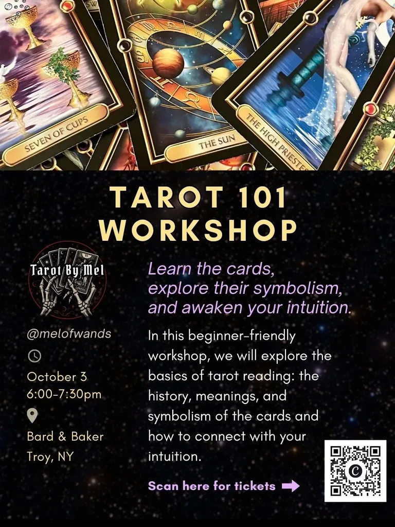 Tarot 101 Workshop w/Tarot by Mel