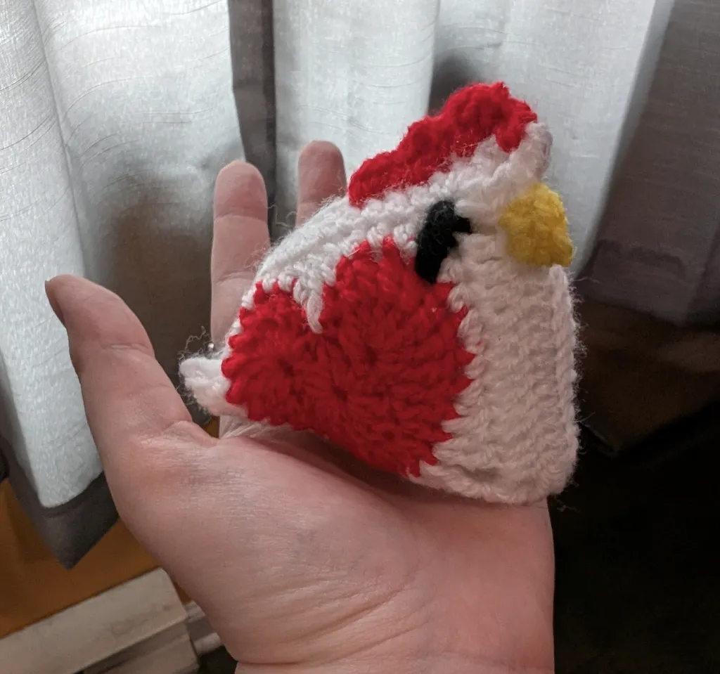 Crochet Granny Square Chickens with Sydney