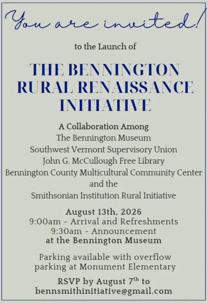 Bennington Rural Renaissance Initiative