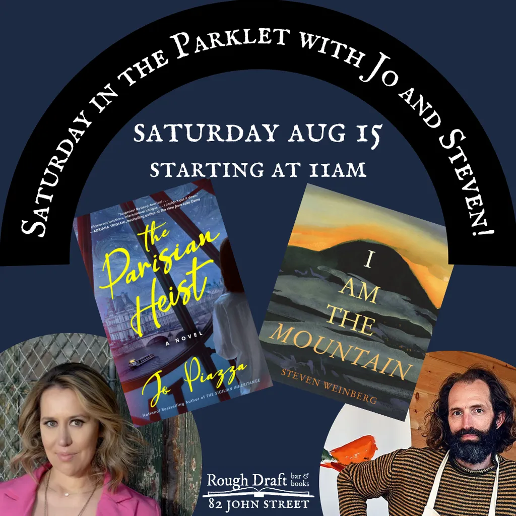 Saturday in the Parklet with Jo and Steven!