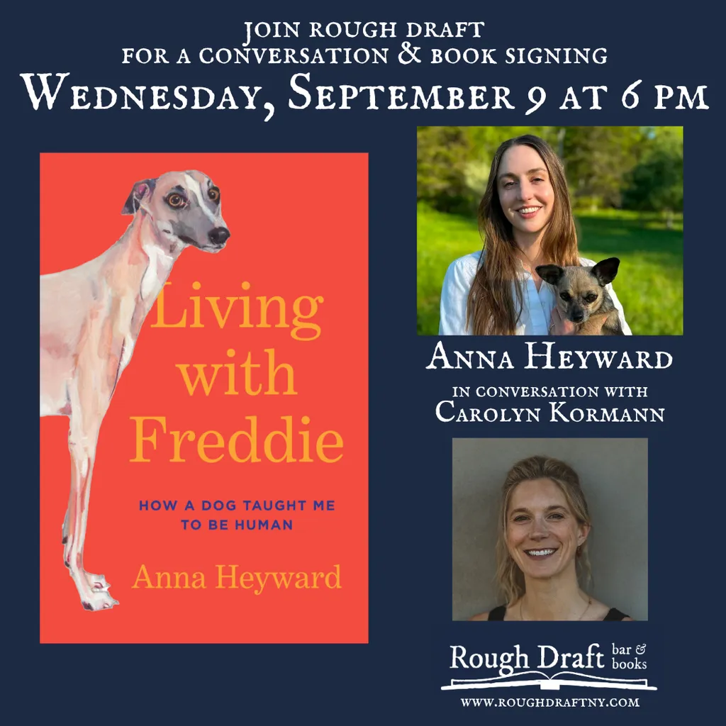 Anna Heyward (LIVING WITH FREDDIE) in conversation with Carolyn Kormann