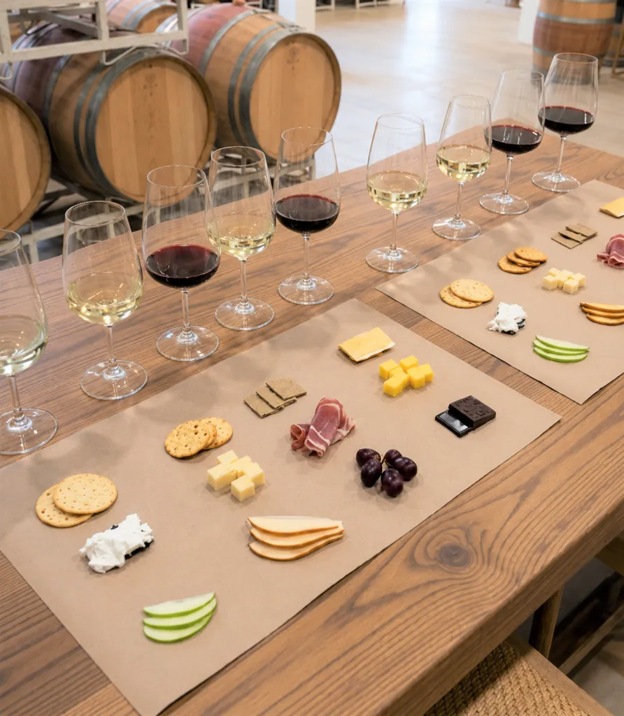 Craft Paper Wine Tasting