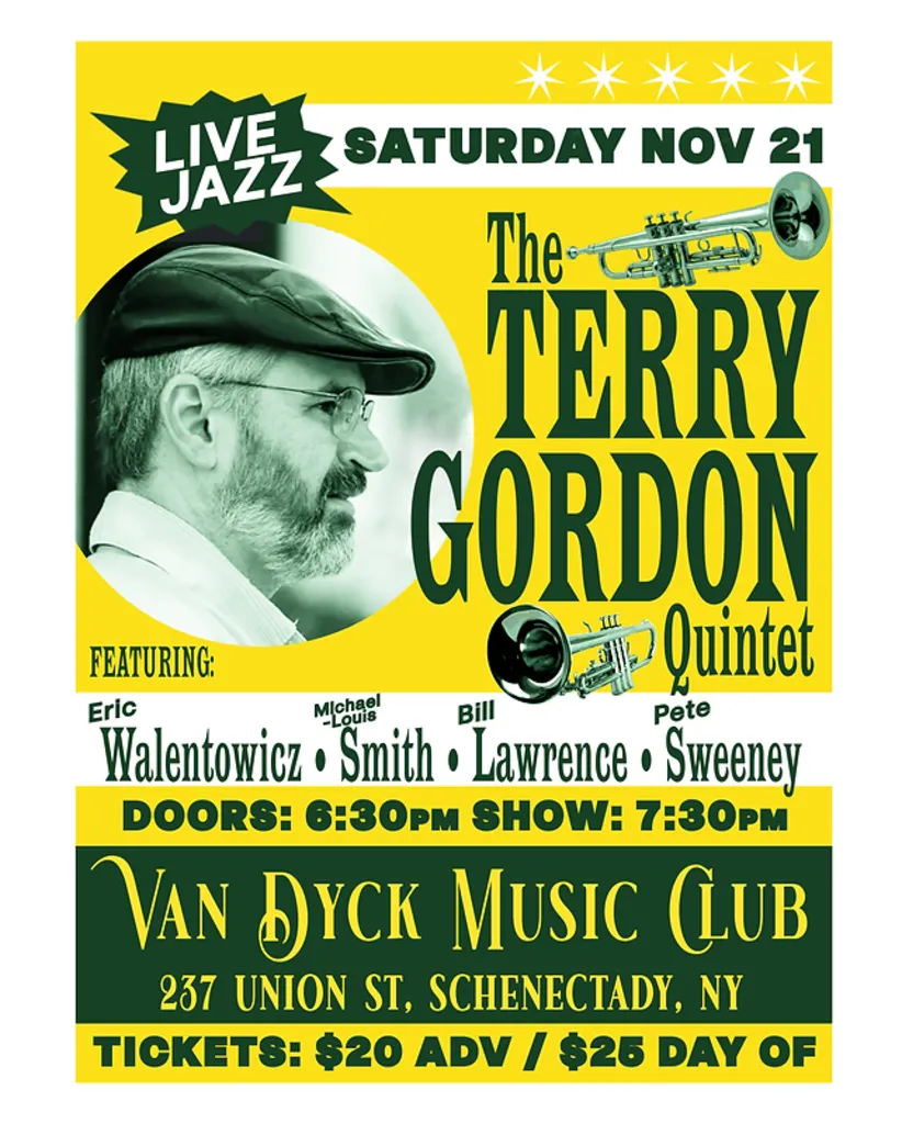 The Terry Gordon Quintet - Live Jazz at the Van Dyck