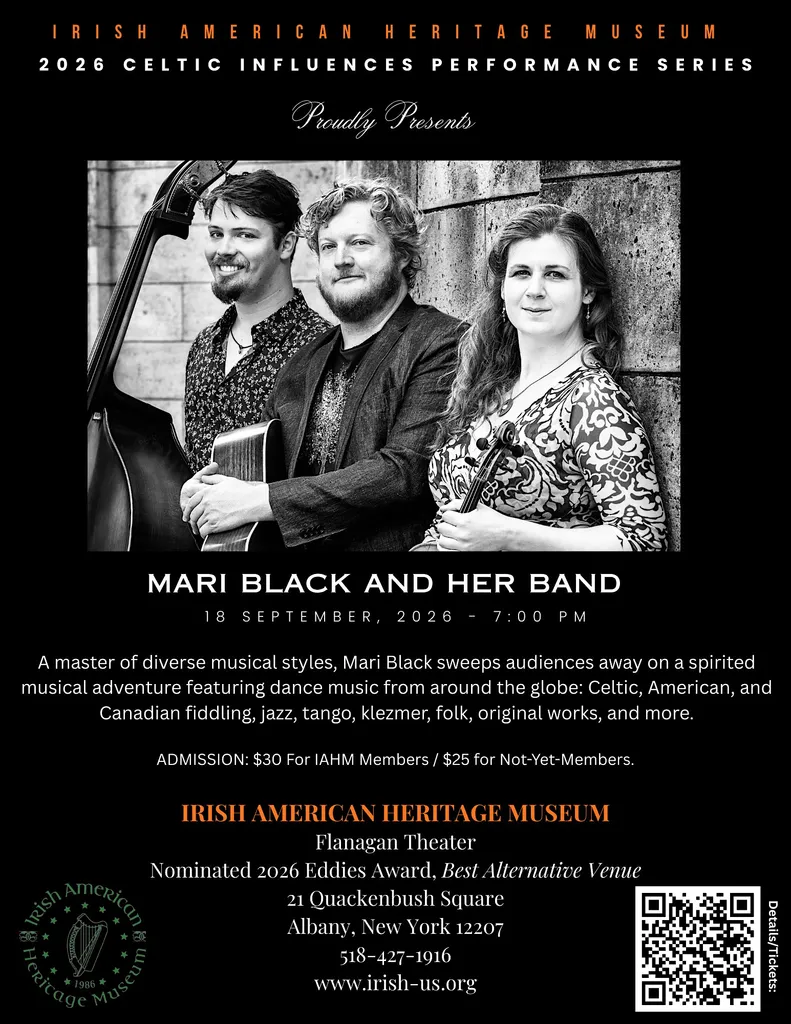 IAHM's "CELTIC INFLUENCES" SERIES: Mari Black's "Fiddling Around the World"