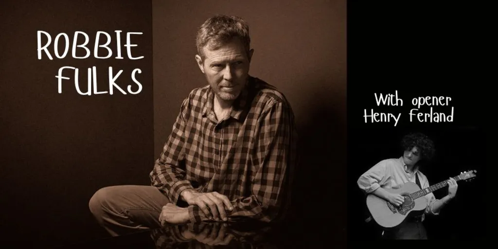 Robbie Fulks with opener Henry Ferland
