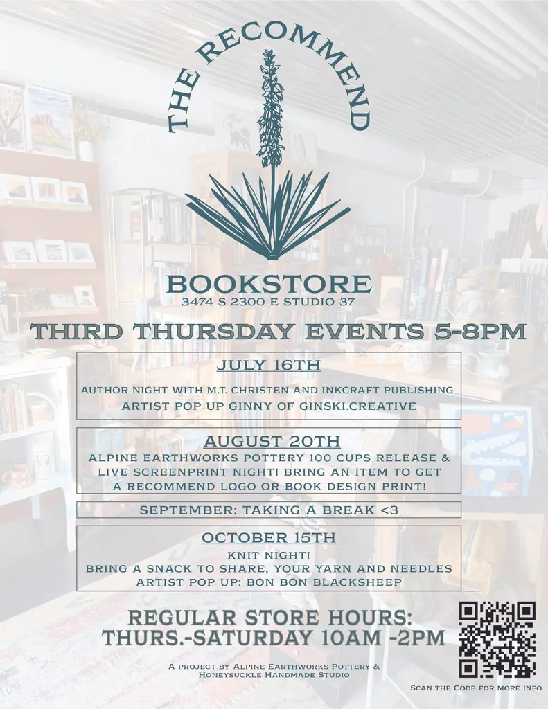The Recommend Bookstore Third Thursday