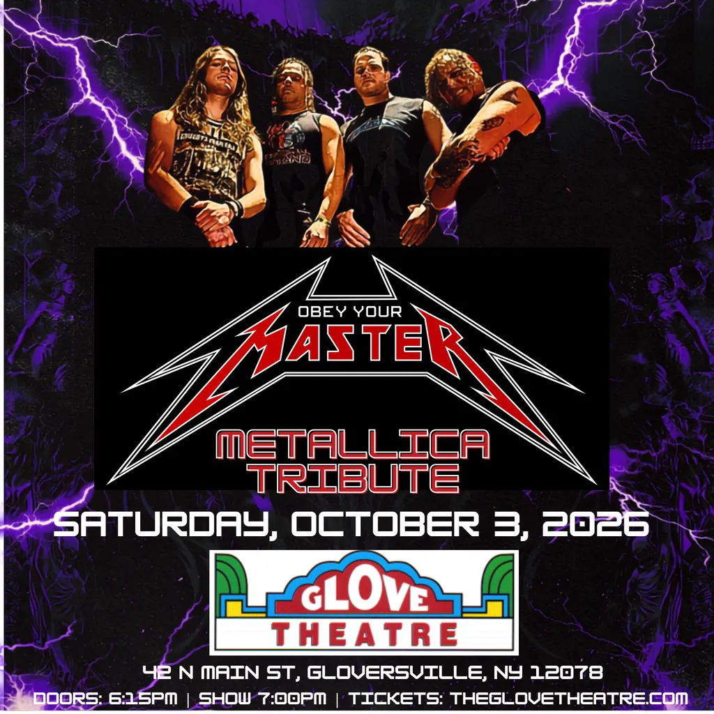 OBEY YOUR MASTER: METALLICA TRIBUTE — The Glove Theatre