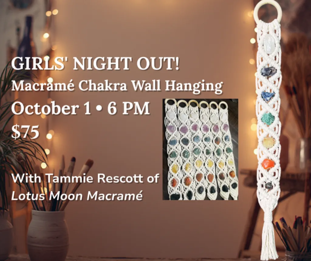 Girls' Night Out Chakra Wall Hanging