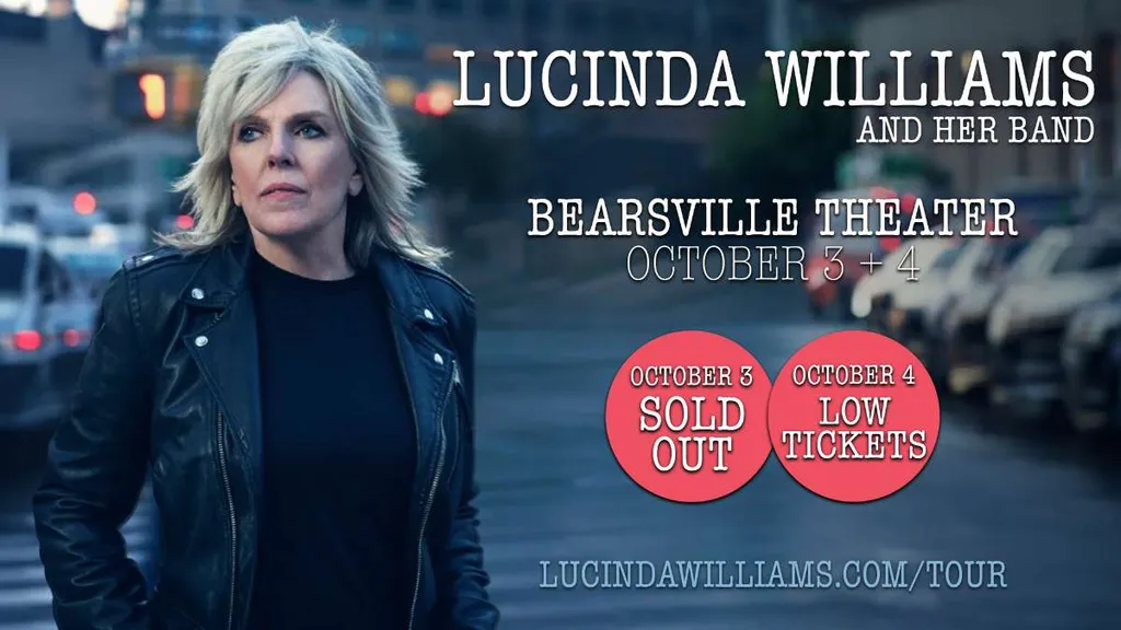 Lucinda Williams and her band