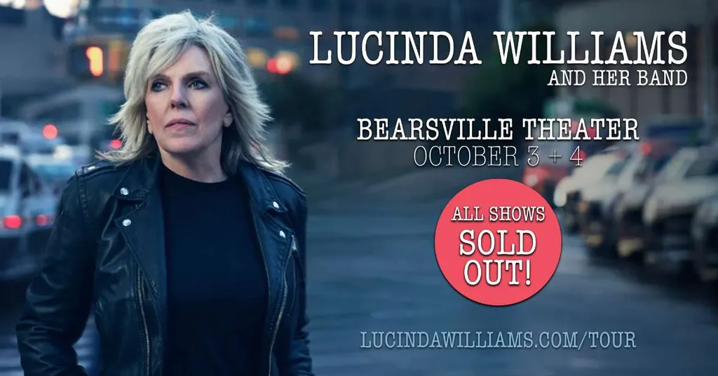 Lucinda Williams and her band