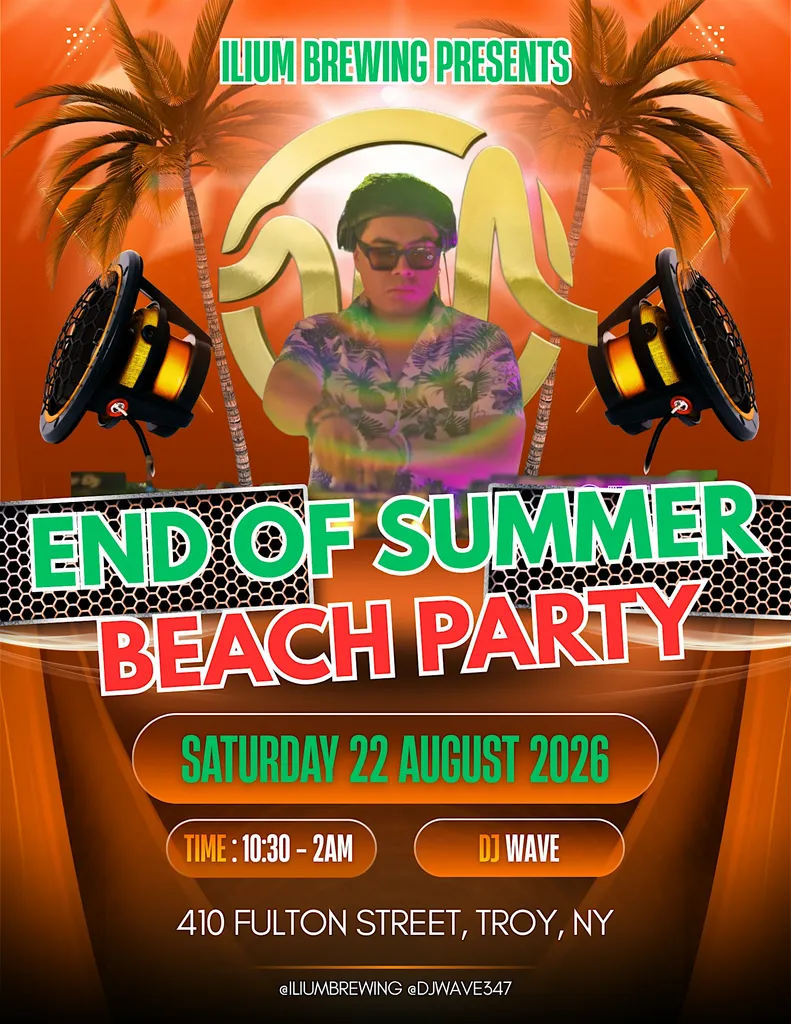 End of Summer Beach Party with DJ Wave