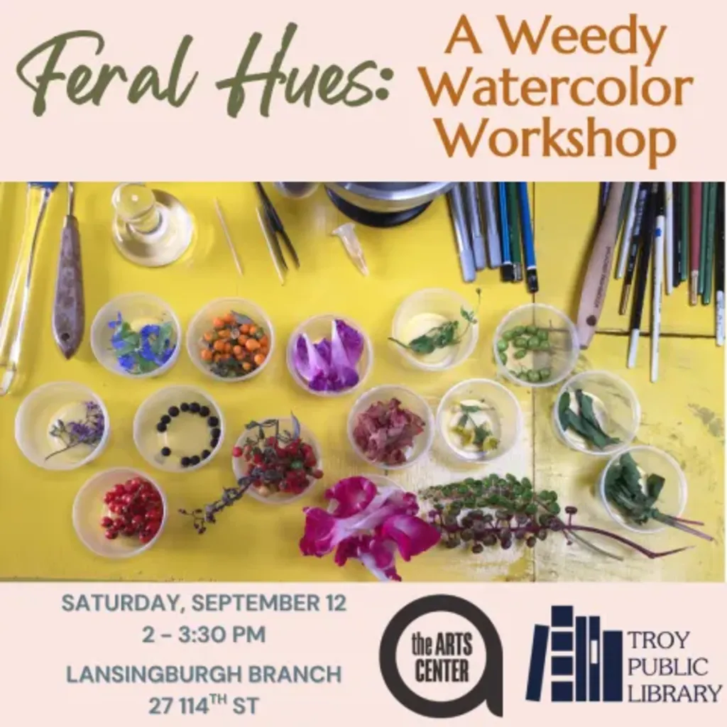 Feral Hues: A Weedy Watercolor Workshop