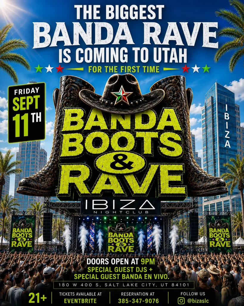 Banda Boots & Rave In Utah For The First Time