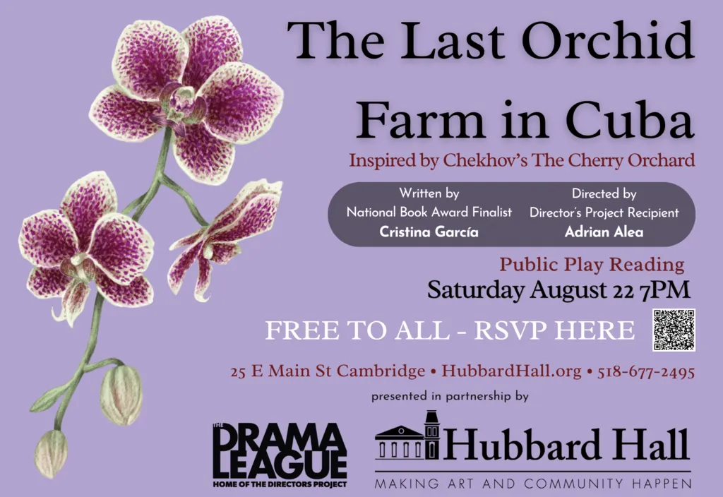 The Last Orchid Farm in Cuba – Saturday, August 22, 2026 at 7pm